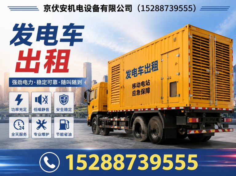 绵阳发电机租赁展示图